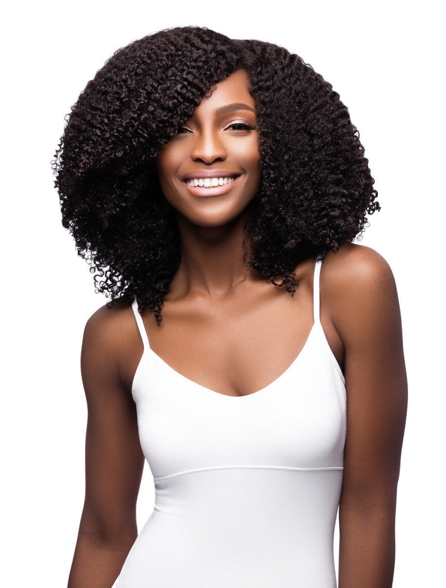 Tight Curly U-Part Wig / 20 / Chocolate Brown (3)