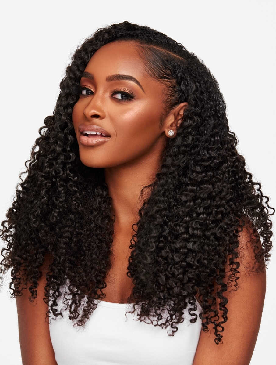 Kiara Curly Hair Wig Coily Hair U Part Wig Voluminous Natural Hair