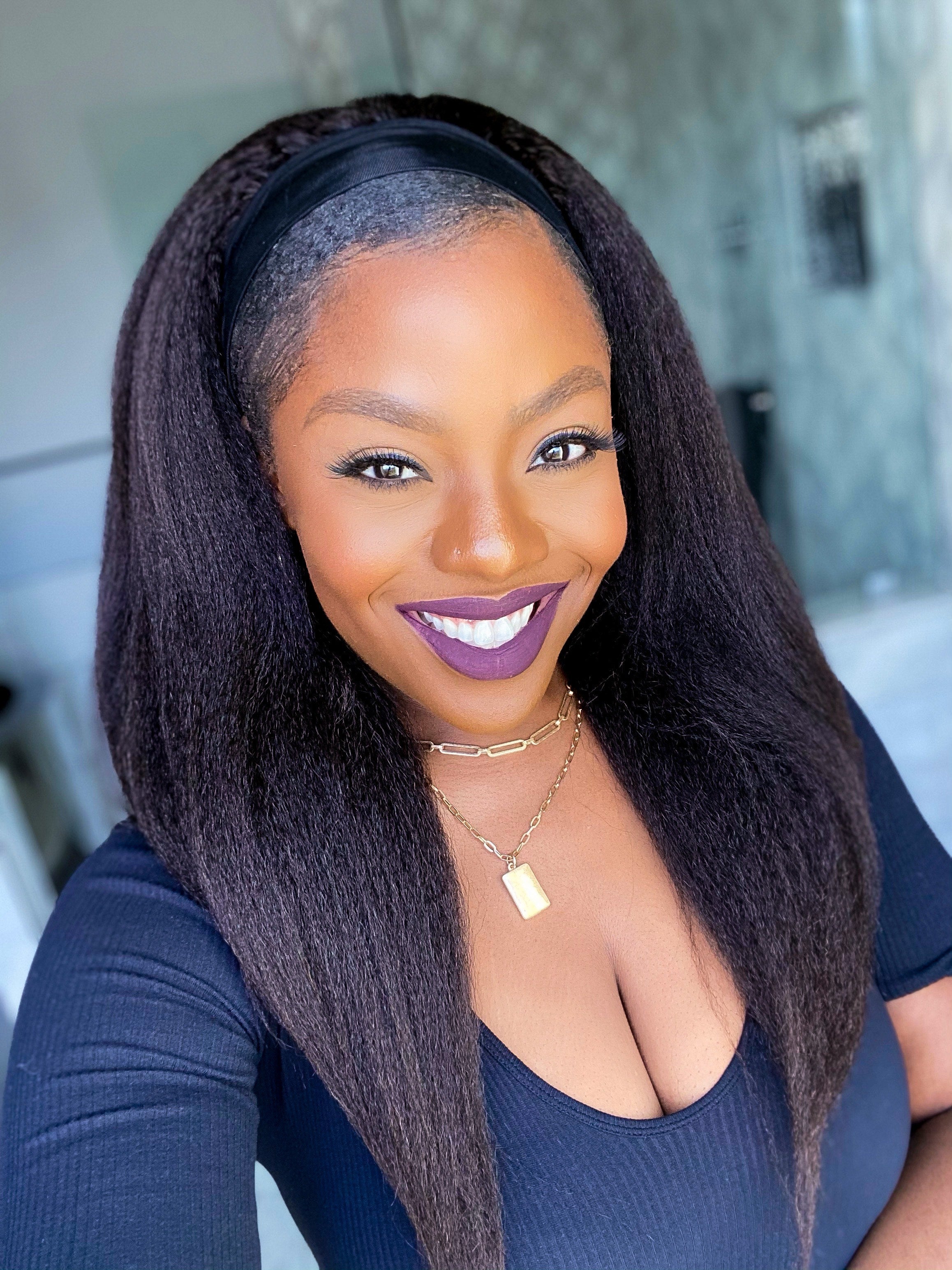 Blowout Headband Wig for Black Women