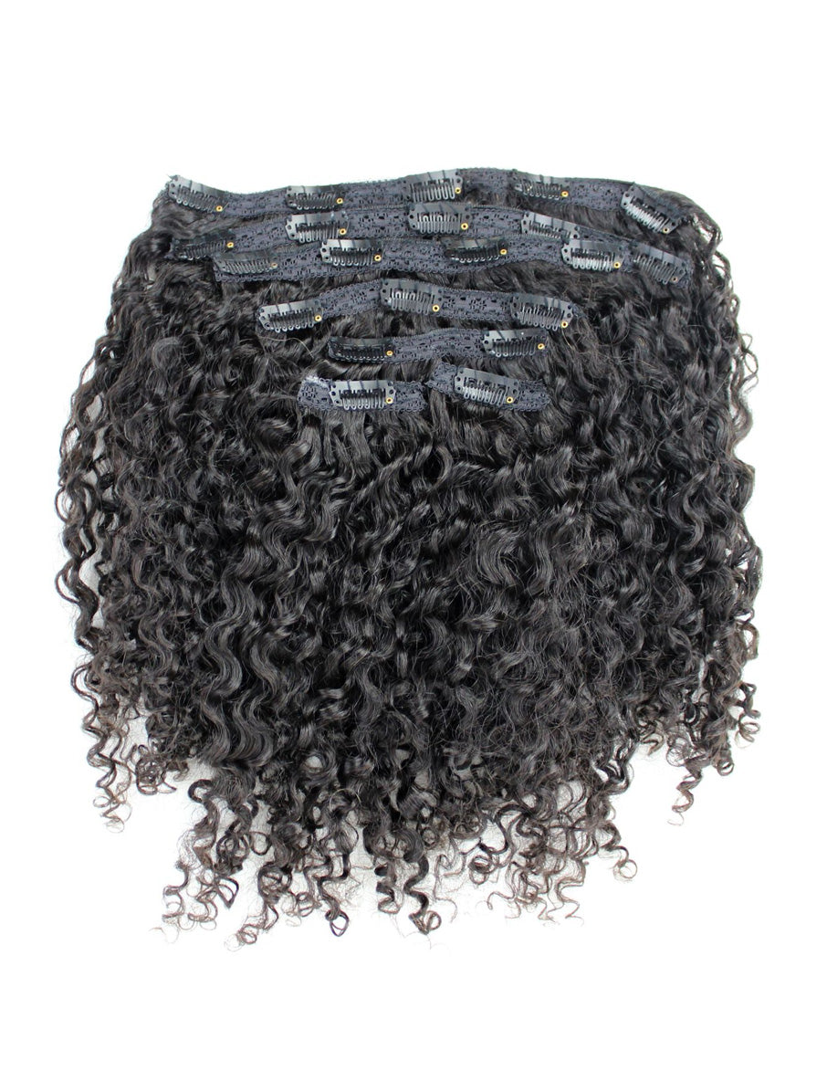 Heat Free Hair Clip-in extensions for natural hair