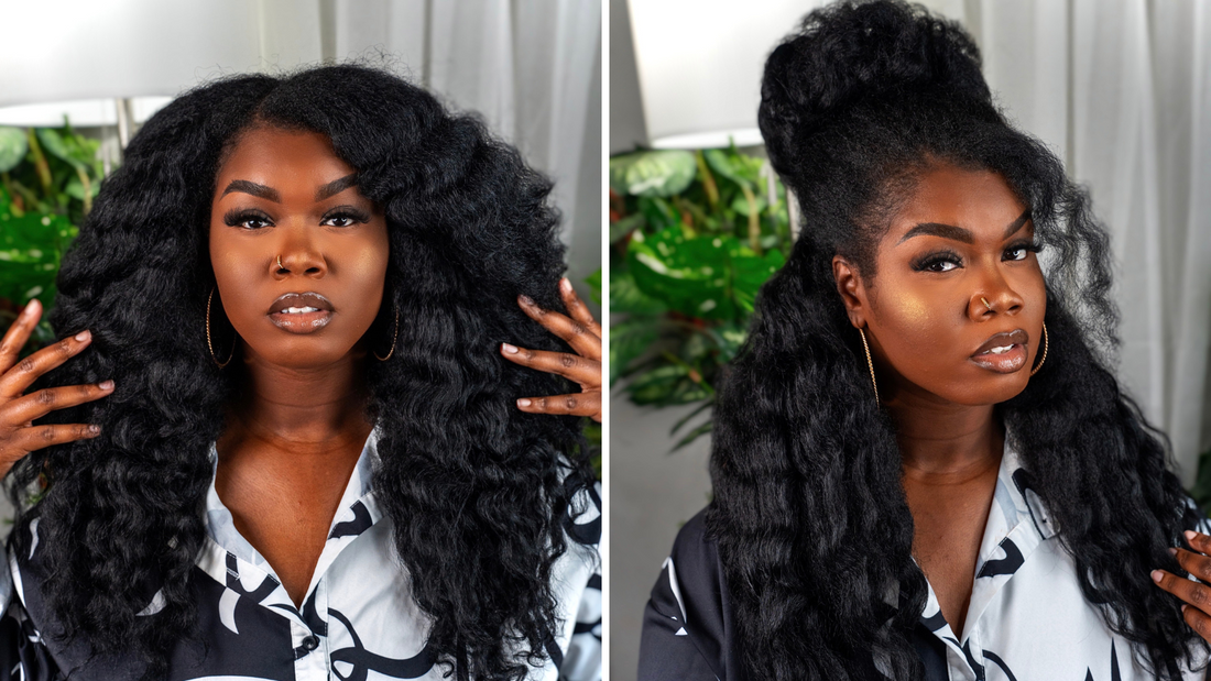 How to Do the Viral Heatless Sock Curls on Natural Hair