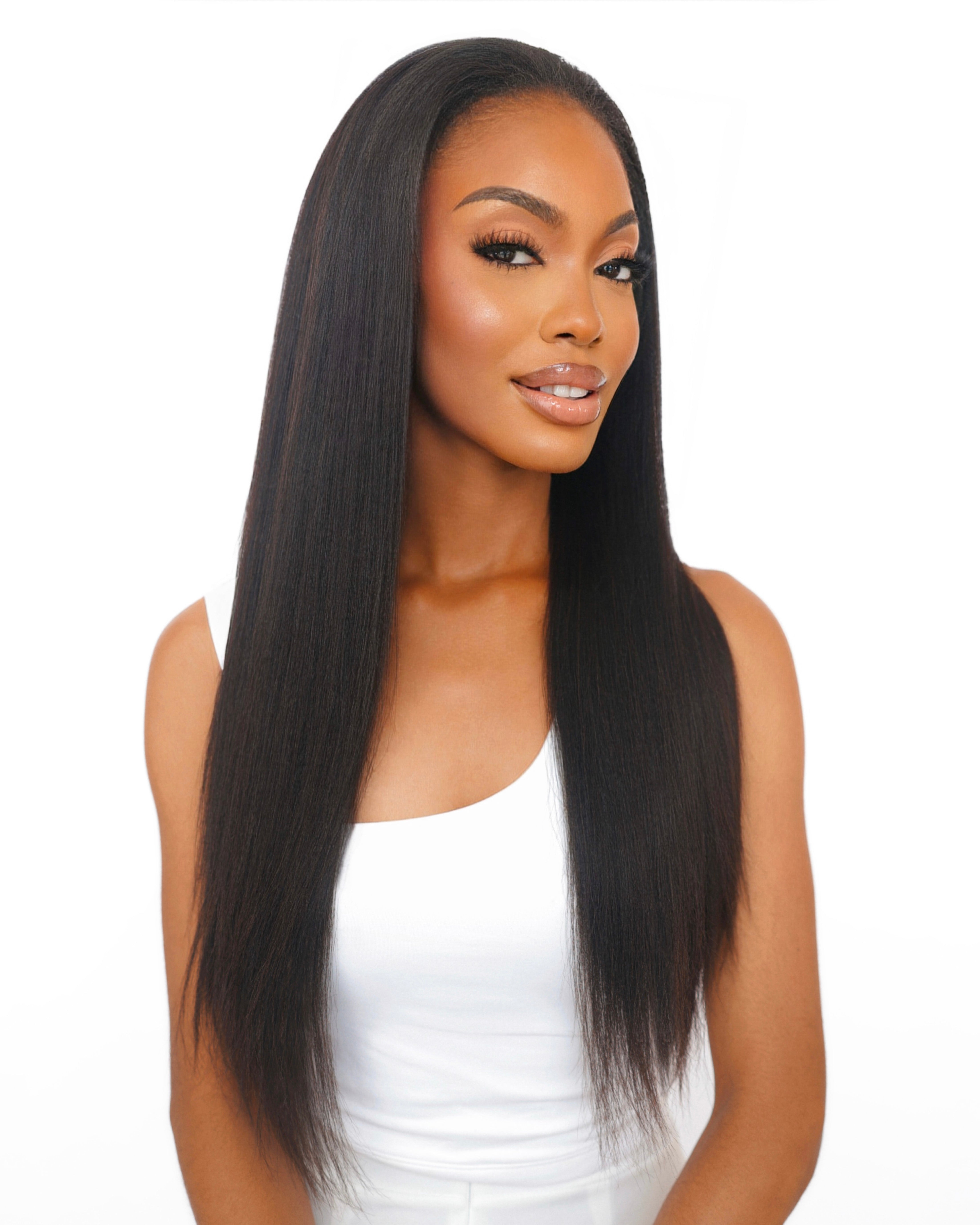 Silk Press Half Wig