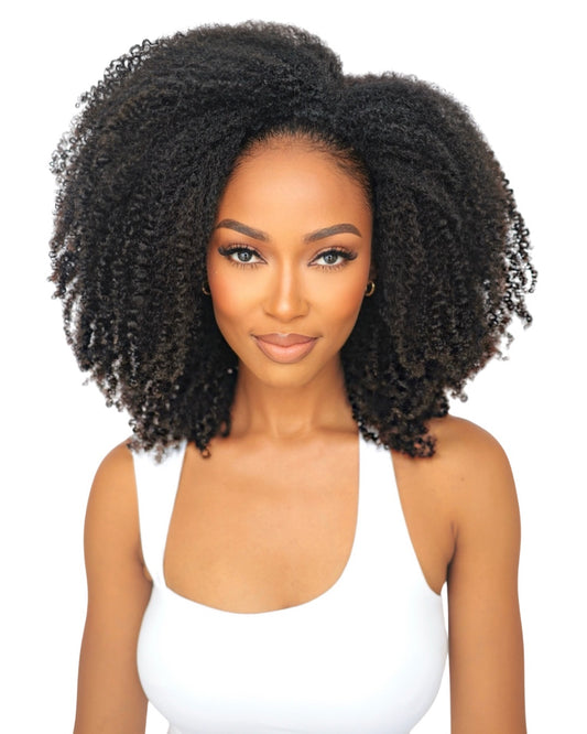 "Tight Kurls" Half Wig